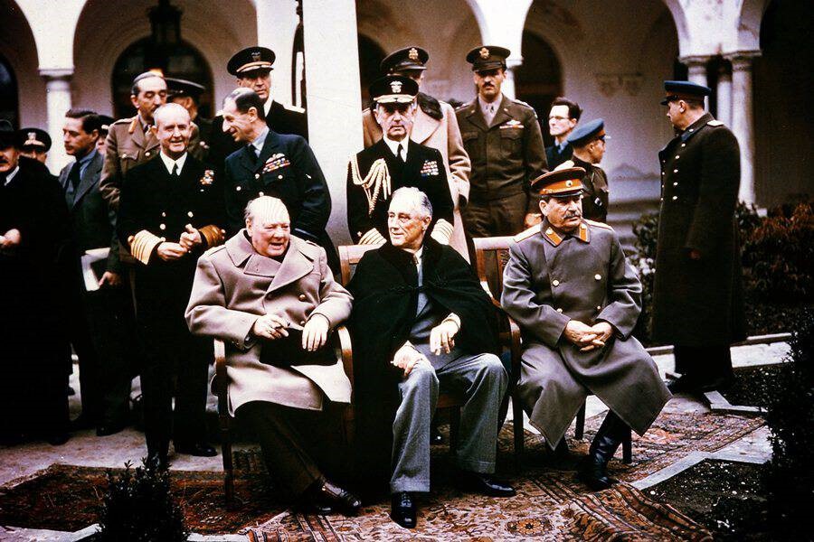 Ялтинская конференция «Большой тройки»