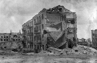 Дом Павлова в 1943 году